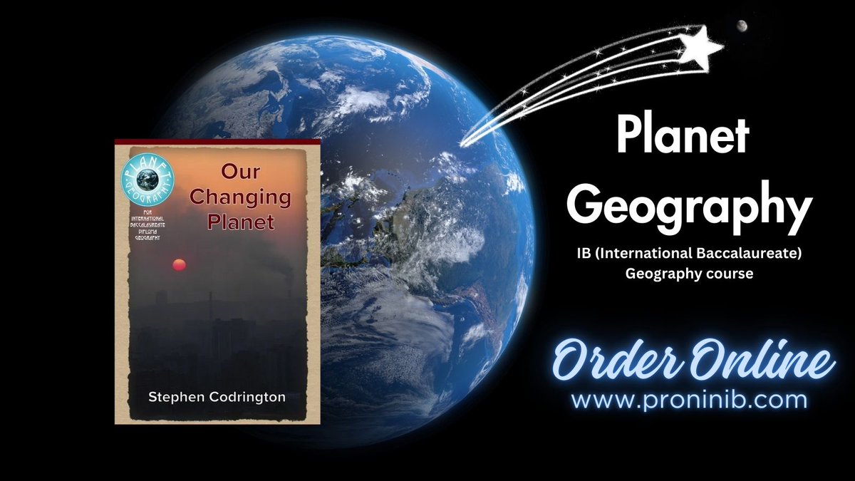 Our changing Planet covers all parts of the standard &amp; higher level core IBDP Geography. 366 colourful &amp; insightful pages that mirror the structure of the syllabus.
Order here proninib.com/product/169-ou…
#IB #Geography #students #educhat #edchatie #education #Diploma #edchat #schools