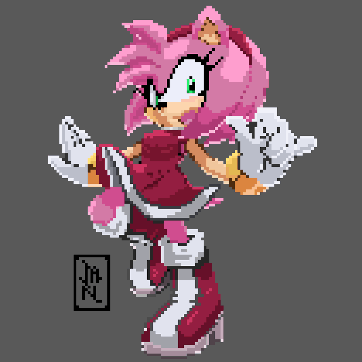 Amy Rose Pixelart 

By me