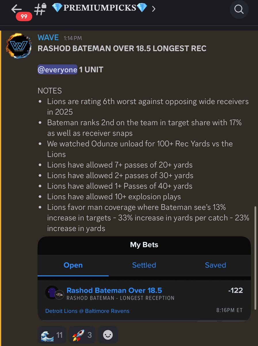 Do this shit in my sleep! No smoke and mirrors! 

CASH BATEMAN LONGEST REC OVER 18.5 💰

whop.com/off-the-board/
