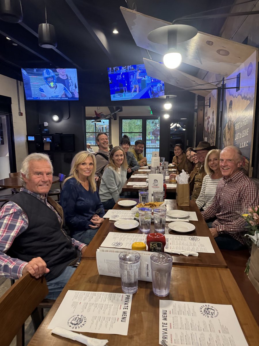.Happy birthday to my precious ⁦⁦<a href="/bamatexann/">Ann Ross</a>⁩.  Pray God blesses you with many more.  Thanks to all our Jackson Hole friends for making the surprise party special.