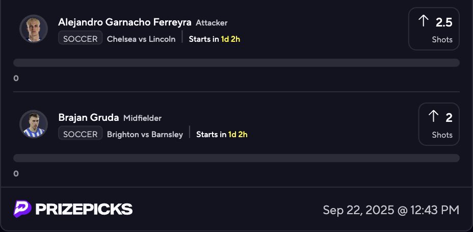 tuesday footy 🏟️

#prizepicks #gamblingx