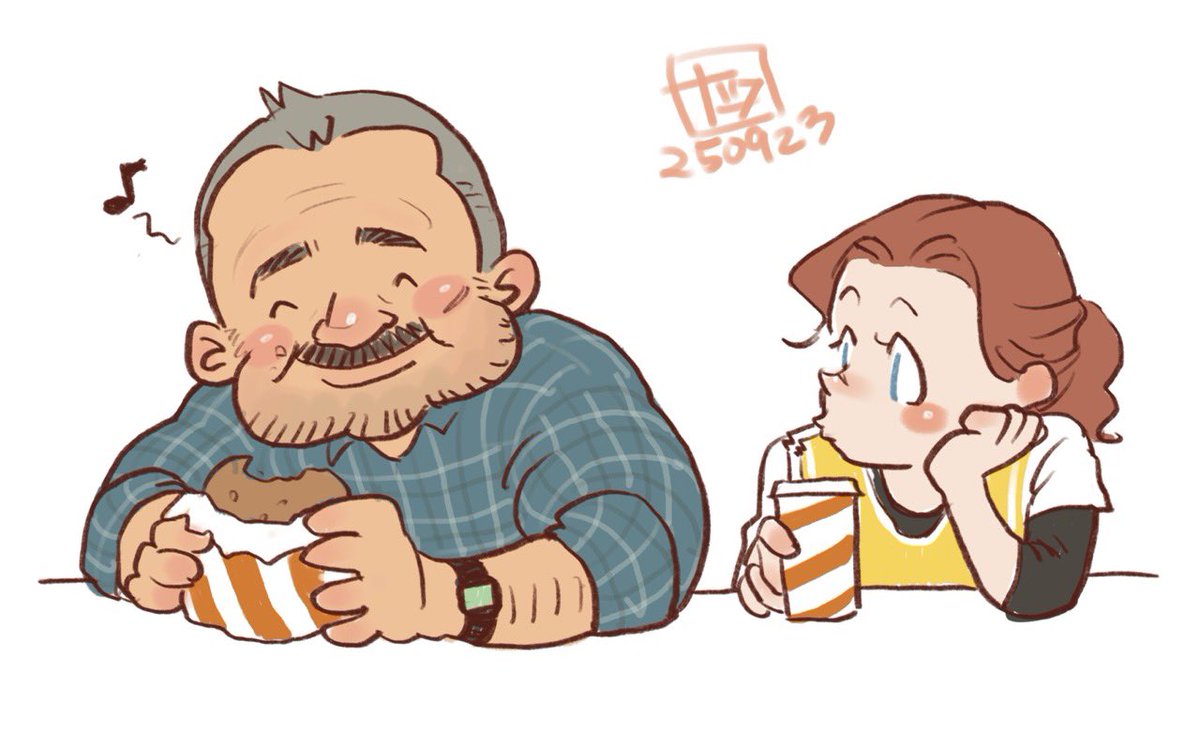 🍔😋 #oc #doodle