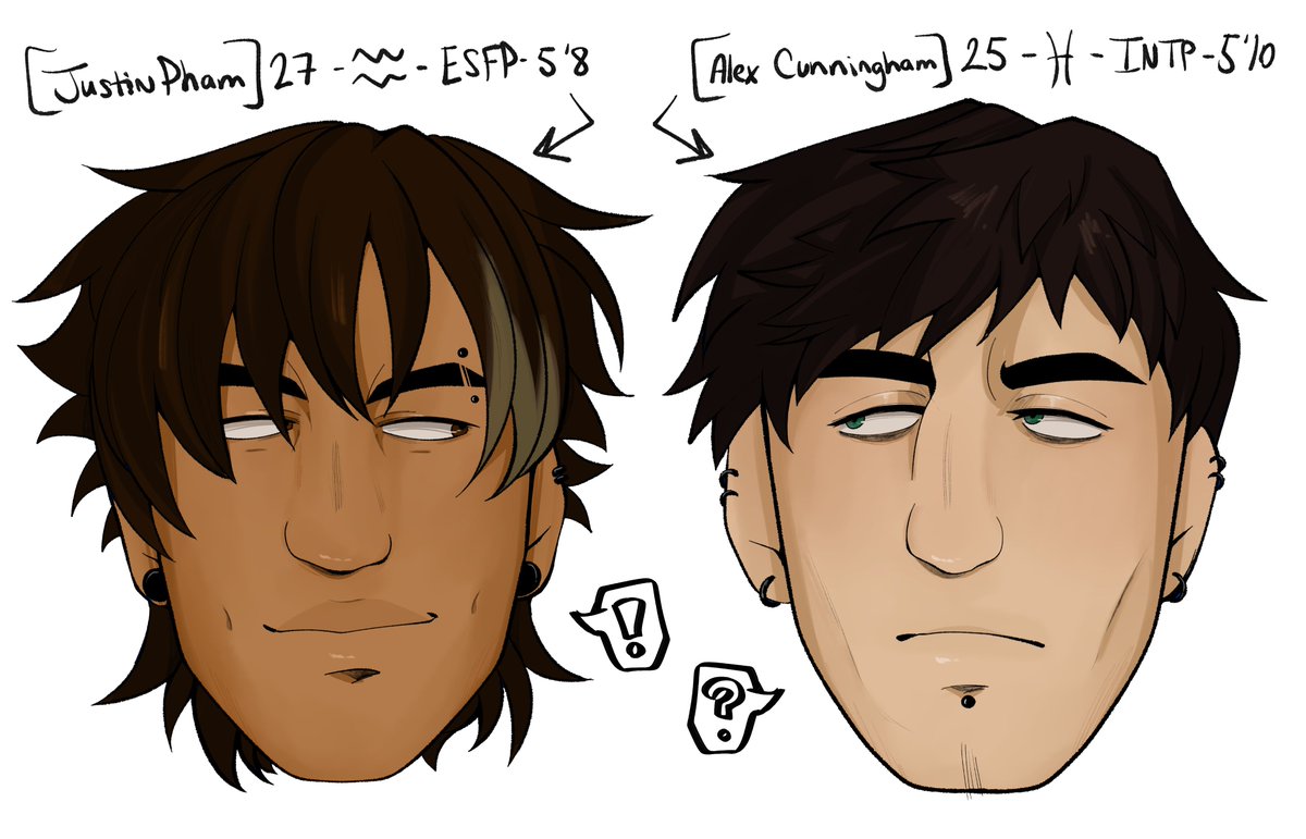slight redraw/redesign of the goobers wahhhhhhhh
#ocs