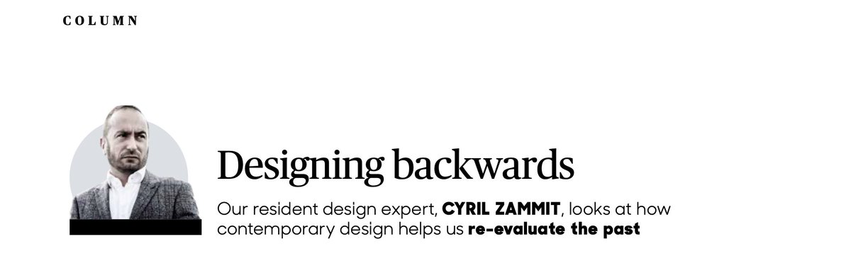 CyrilZammit's tweet image. #ContemporaryDesign isn’t only about the future. Its strength lies in how designers &amp;amp; architects revisit the past—questioning, reframing &amp;amp; transforming it into a living resource for a more resilient, transparent &amp;amp; just tomorrow.
More on my blog: cyrilzammit.com/press