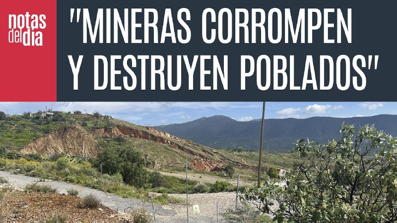 SinEmbargoMX's tweet photo. Desplazado expone cómo las mineras corrompen a las autoridades y destruyen pobladosSinEmbargo TV
https://t.co/3C4YWSxZvq https://t.co/LRogd5lj2M