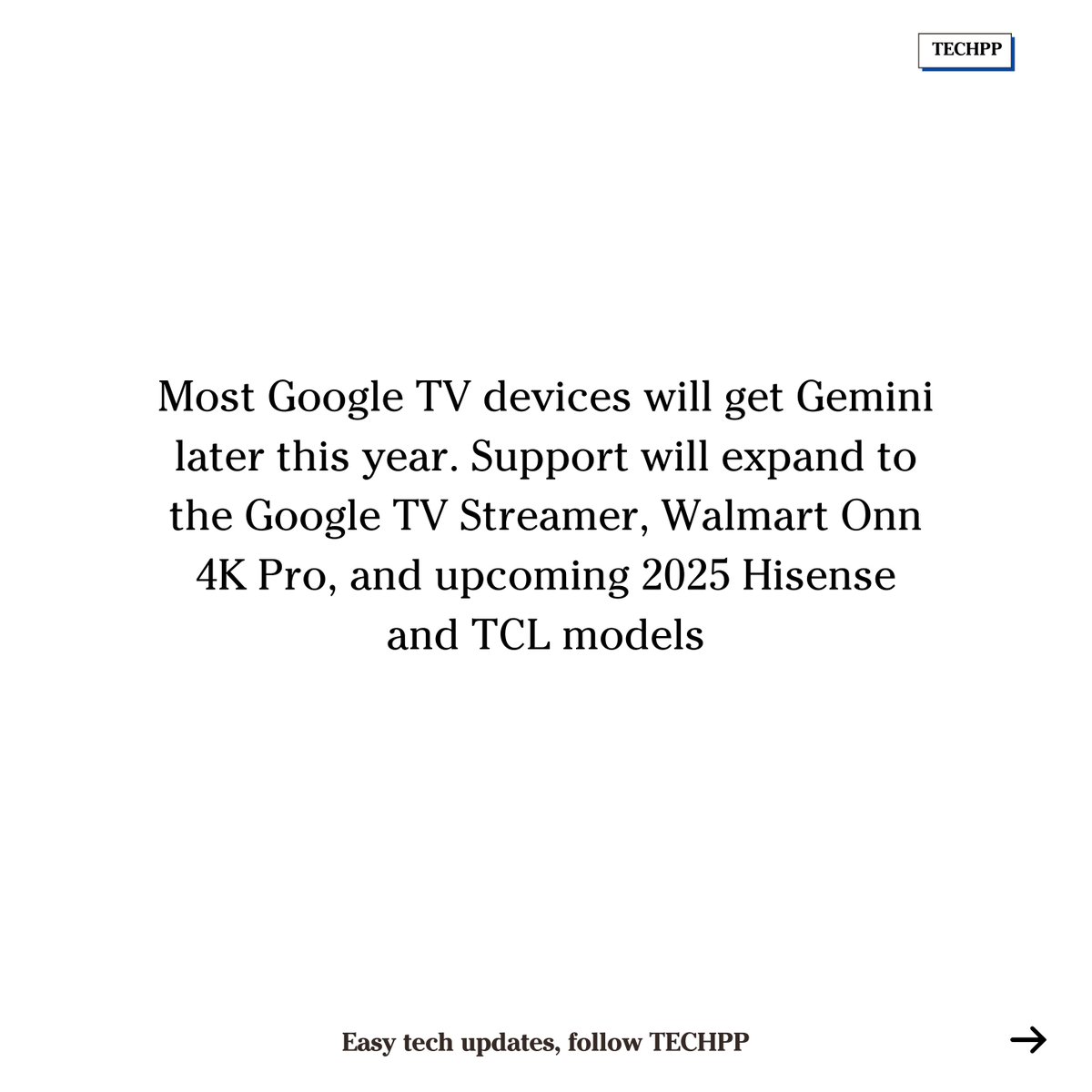 techpp's tweet image. Gemini is officially launching on Google TV, starting with the TCL QM9K series

#GoogleTV #GeminiAI #SmartTV #Android14