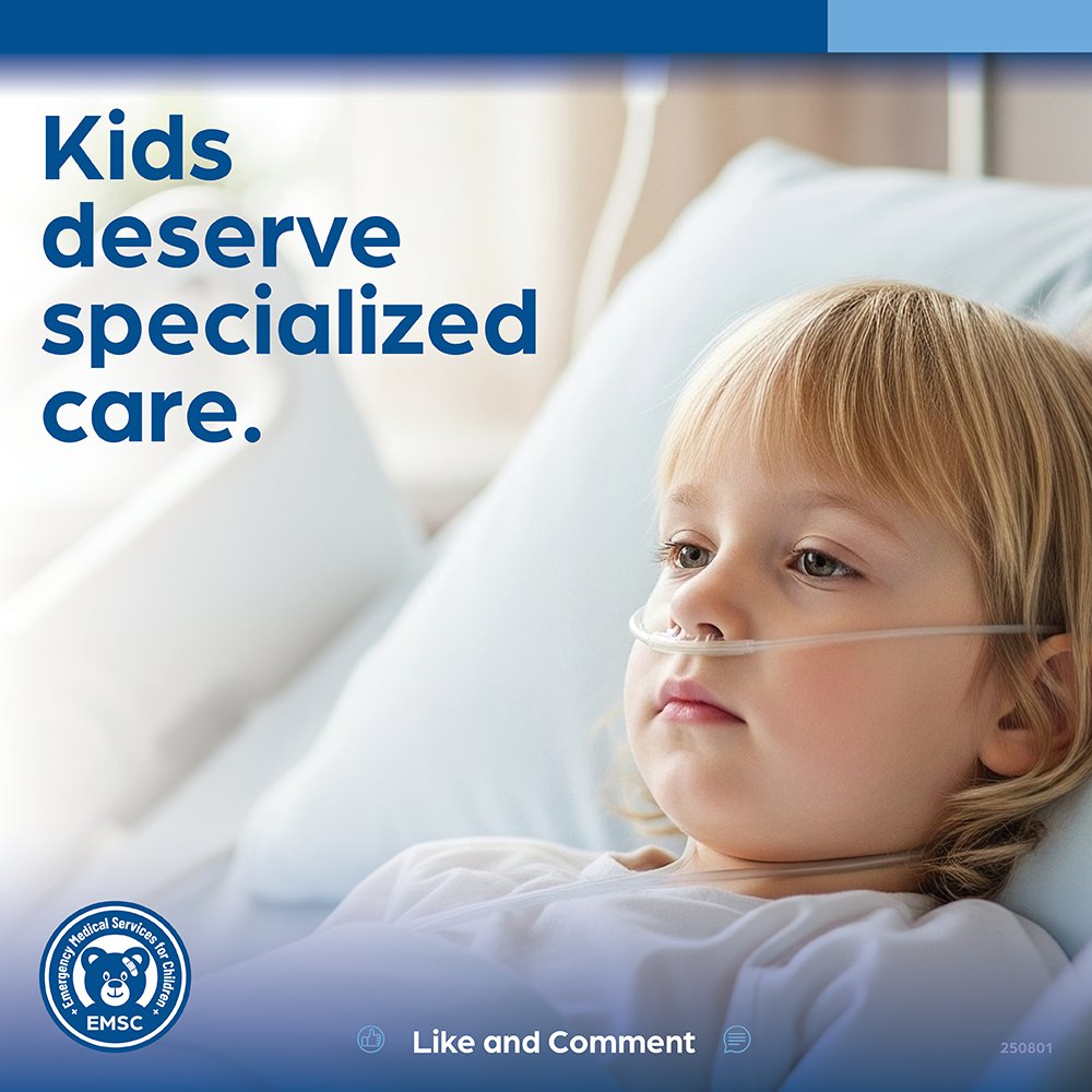 Pediatric patients are not just smaller adults; they require tailored protocols and equipment. Pediatric Readiness ensures that teams are properly trained and equipped to respond effectively. Learn how the EIIC can help. emscimprovement.center

#EMSC #PediatricReadiness