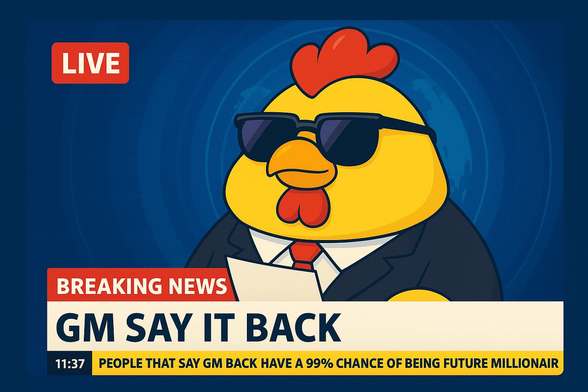 itzfearlez's tweet image. GM $CHBY

Can I get a GM back? 

#ChubbyChickens #CHBYtothemoon
@ChubbyChickens_