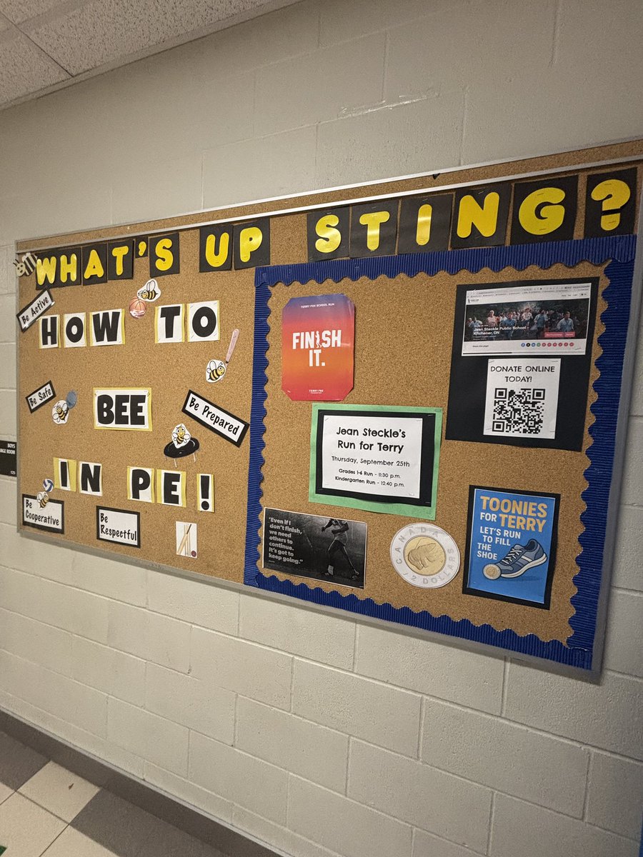 This week’s bulletin board!!