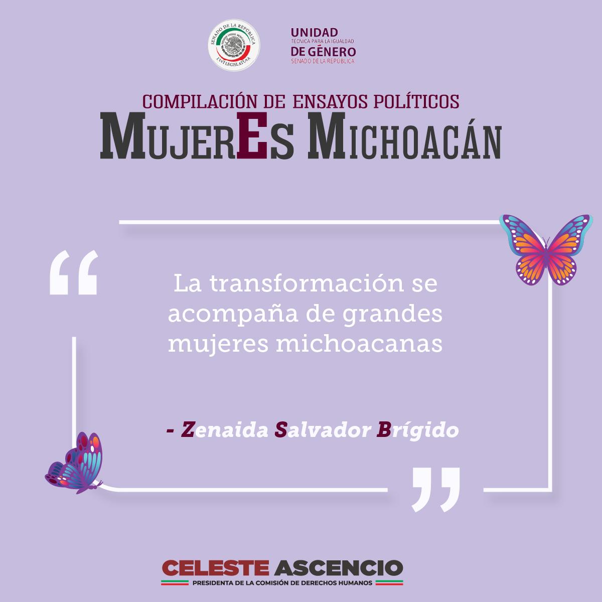 ¡Descubre la fuerza y resiliencia de las mujeres michoacanas! 📚💪🏽

Te invito a descargar nuestro libro "MujerEs Michoacán" 
bit.ly/4n74PG9

#CelesteAscencioSenadoraDelPueblo #MujerEsMichoacan #HumanistaMichoacana
