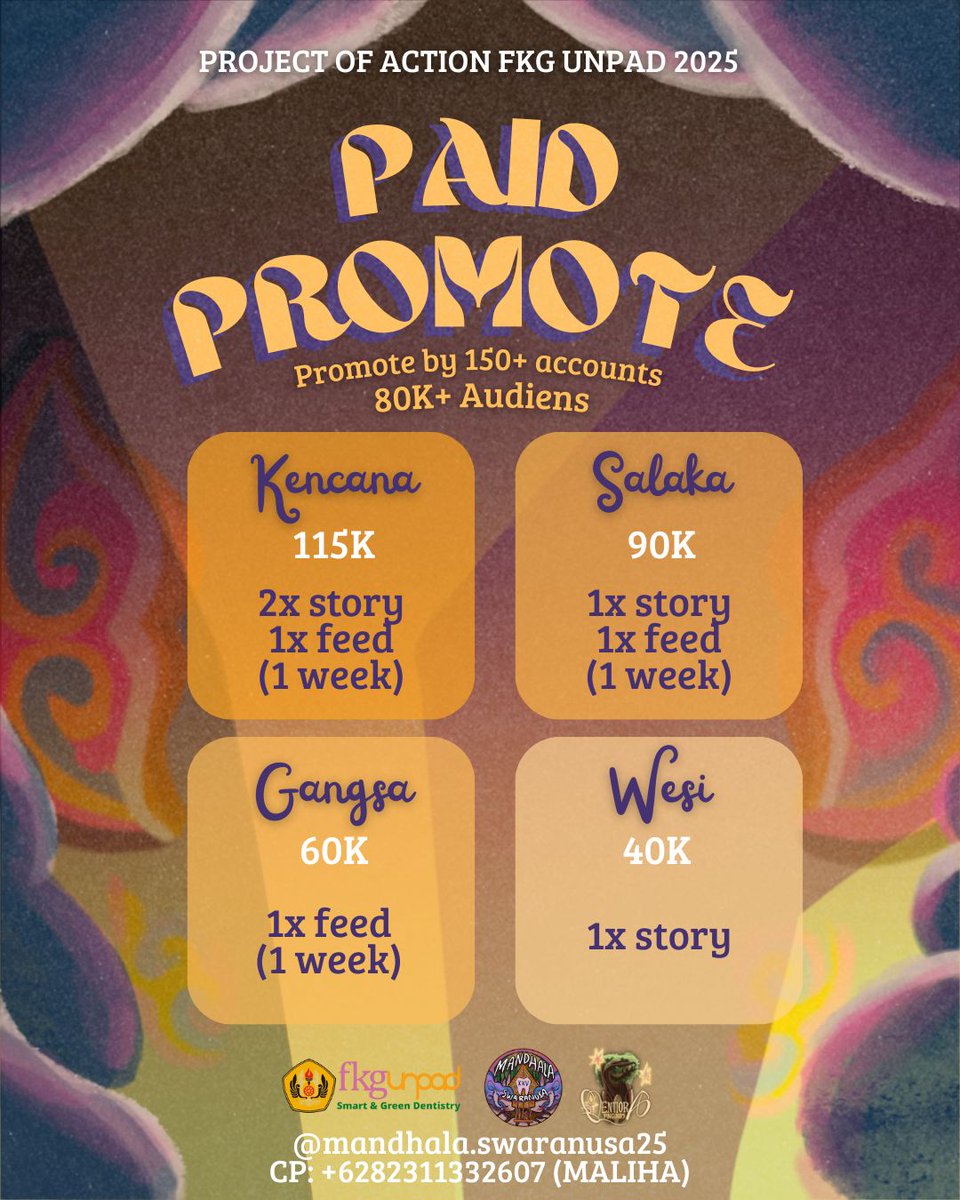 casabluew's tweet photo. [🚨 Paid Promote, Google Review, Kuisioner MANDHALA SWARANUSA🚨]

Haloo semuaa! 🙌🏻
Kalian udah tau belum nihh? 🤔 MANDHALA SWARANUSA membuka jasa Paid Promote, Google Review, dan Kuisioner lohh! 🤩 Paid Promote, Google Review, dan Kuisioner kami dapat membantu toko/proyek kalian— https://t.co/mUEWqyPgN6