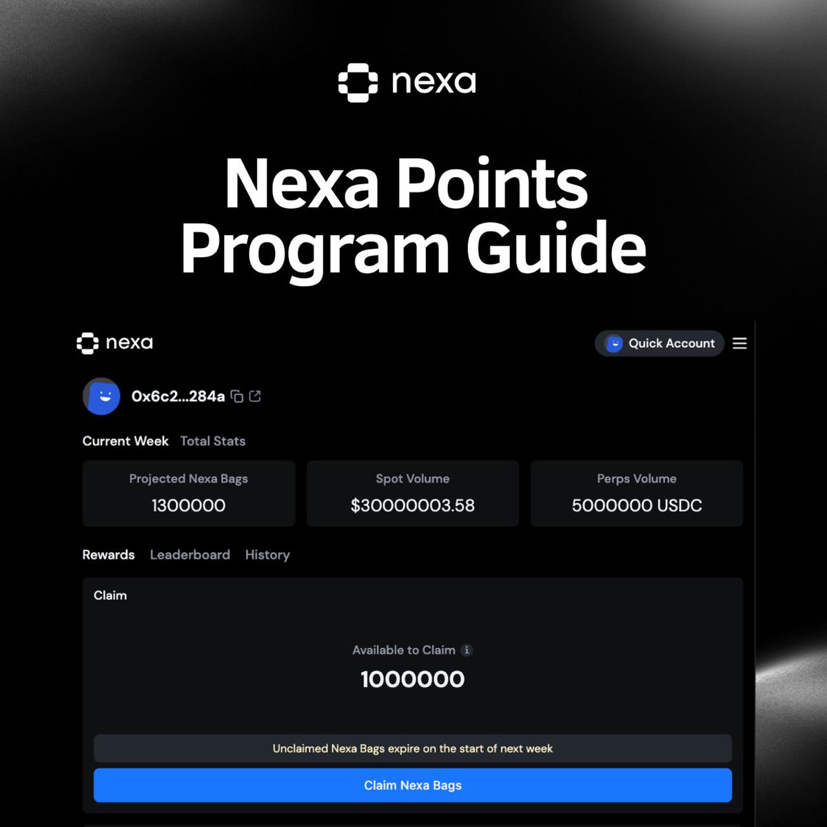Nexa points program is ongoing, and it's your chance to get a stake in $NEXA while the opportunity lasts.

Here is the Nexa Points Program Starter Guide 🧵