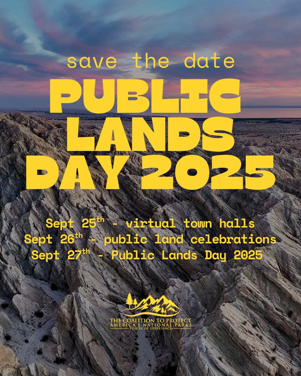 This year, the importance of Public Lands Day is hitting harder than ever. As our National monuments and public lands are under threat again, we’re joining together in person (and online) for a weekend of celebrations and action. Find an event near you: neefusa.org/npld-event-sea…