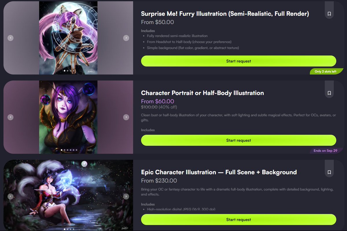 🎨 Commissions Now Open!
Take advantage of my exclusive opening discounts and bring your ideas to life.
Secure your spot today: vgen.co/Kazaki360
#VGenComm #VgenOpen #VGen