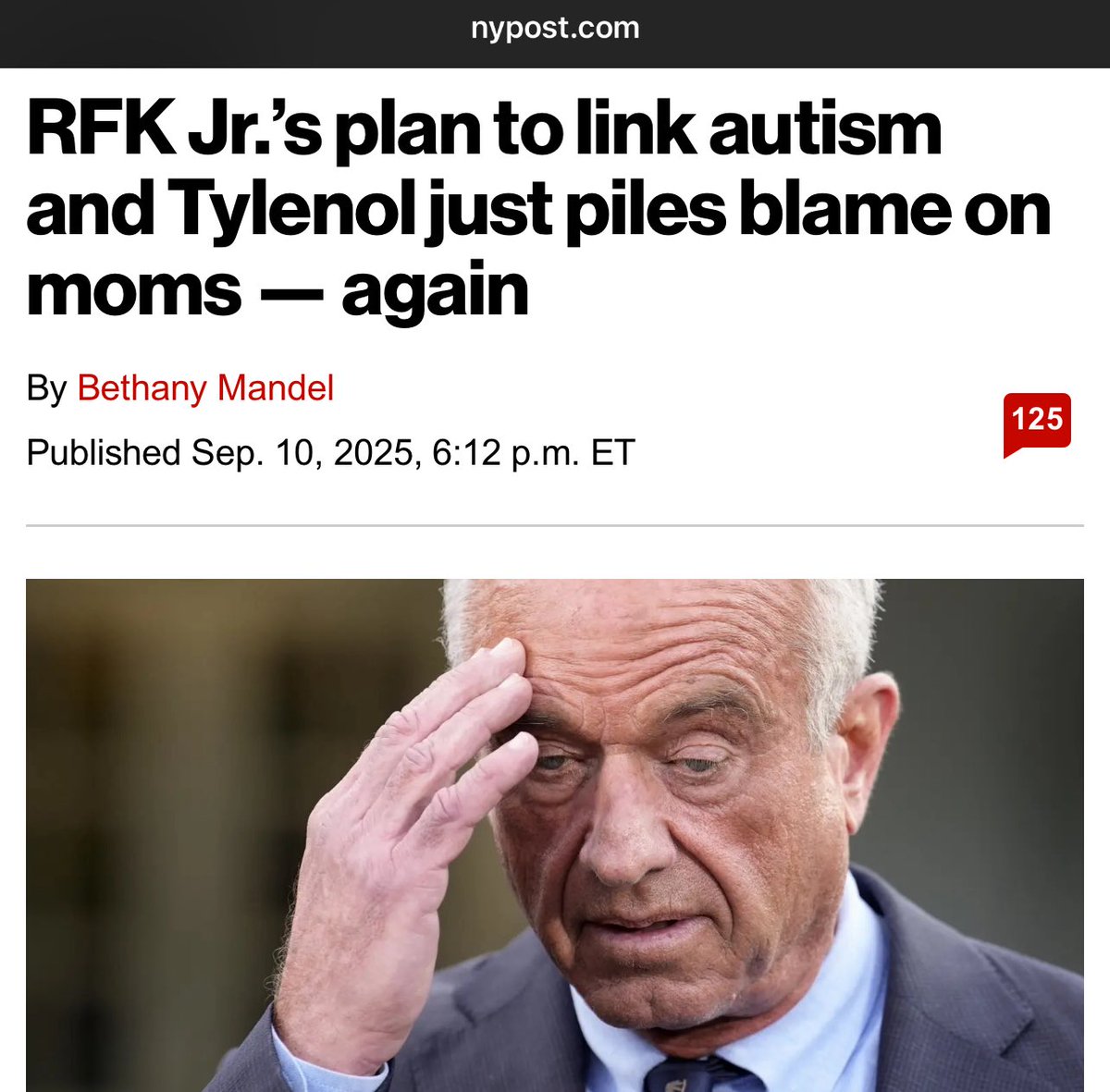Nope.  

It’s placing blame on a medical industrial complex that has completely let moms down and given us the sickest kids and worst maternal health in the developed world.  

Moms can handle the truth. In fact, they’re demanding it.