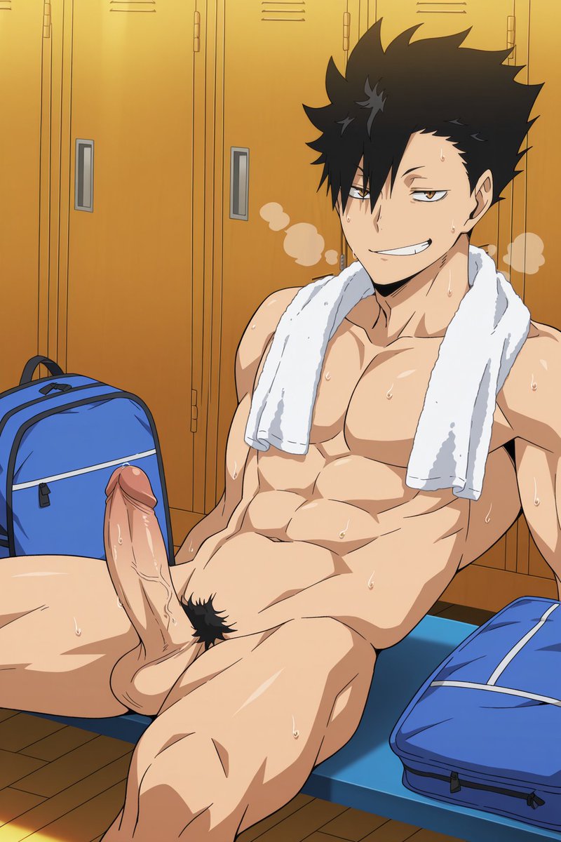 Kuroo Tetsurou from Haikyuu!! 🏐
#Haikyuu #KurooTetsurou #NSFW #AiArt