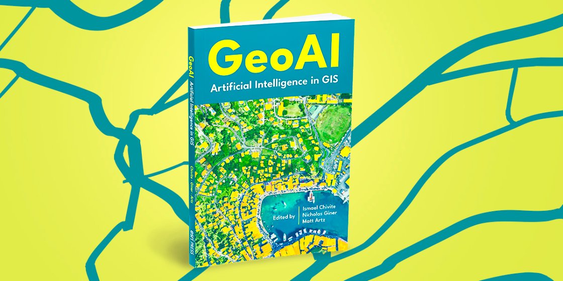 Geo2050 Gold Sponsor <a href="/Esri/">Esri</a> has released a book! 🗺️Explore how leaders, decision-makers, &amp; GIS experts are transforming business &amp; operations across sectors w/ #GeoAI. Check out the book: indiepubs.com/products/geoai &amp; Join the #GeoAI convo this Nov. in NYC: geography2050.org