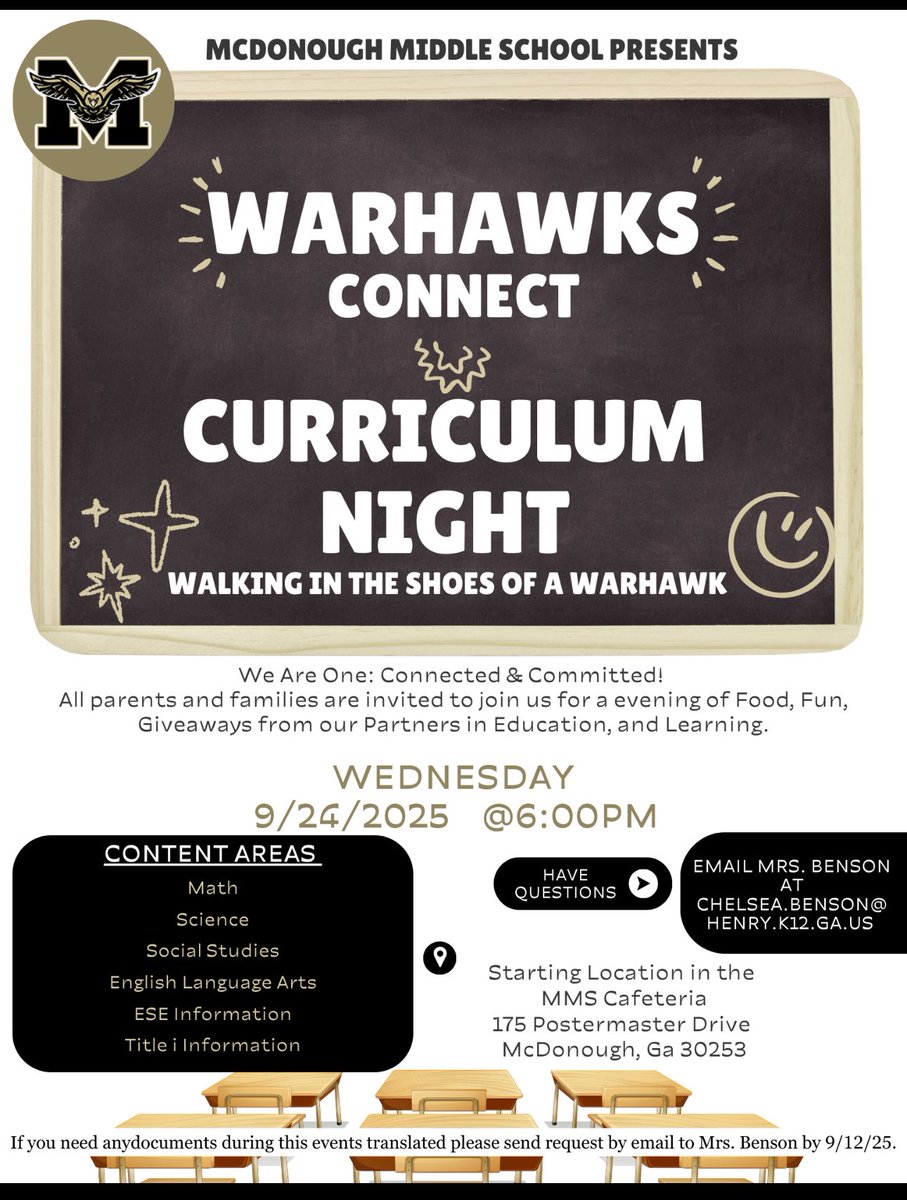 McDonough Middle School tweet media