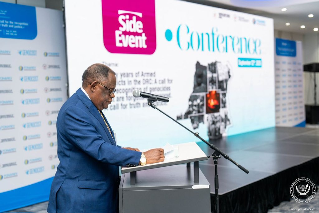 Au cours d’une confèreence parallèle ( side event ) organisée ce lundi  par la mission permanente de la RDC aux Nations -Unies au Jay Conference Center de Manathan, le Président de la République Félix Antoine Tshisekedi Tshilombo a appelé la communauté internationale à