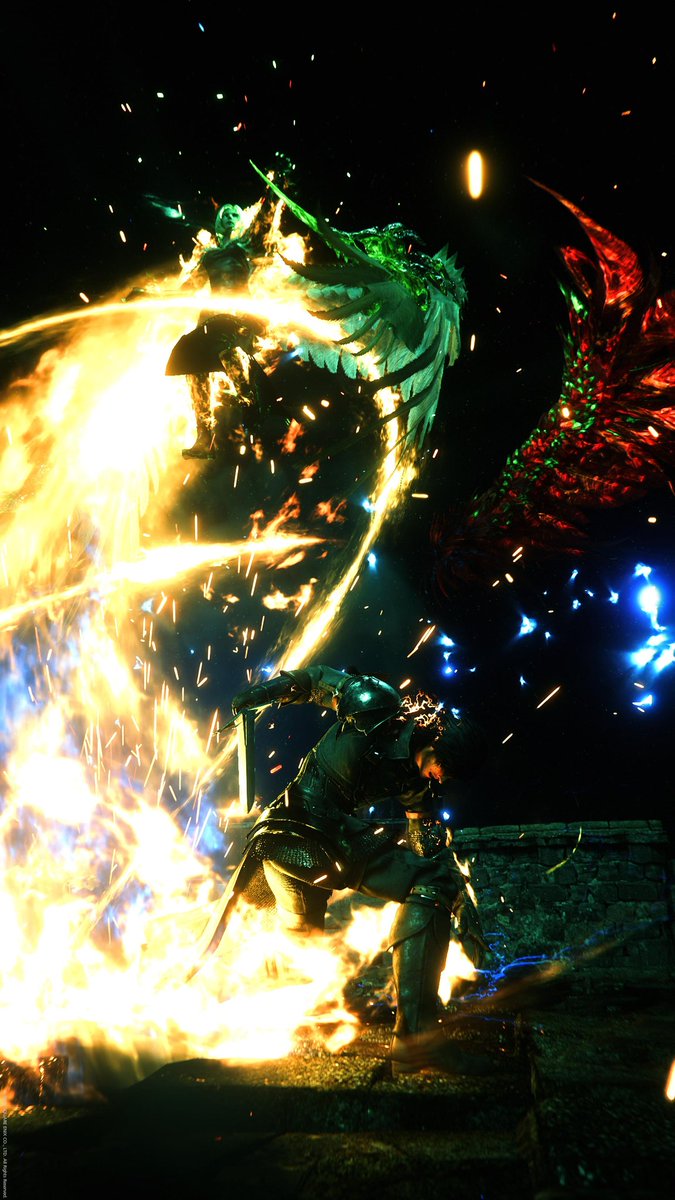 Against the Warden of Wind. #FF16 #FinalFantasyXVI