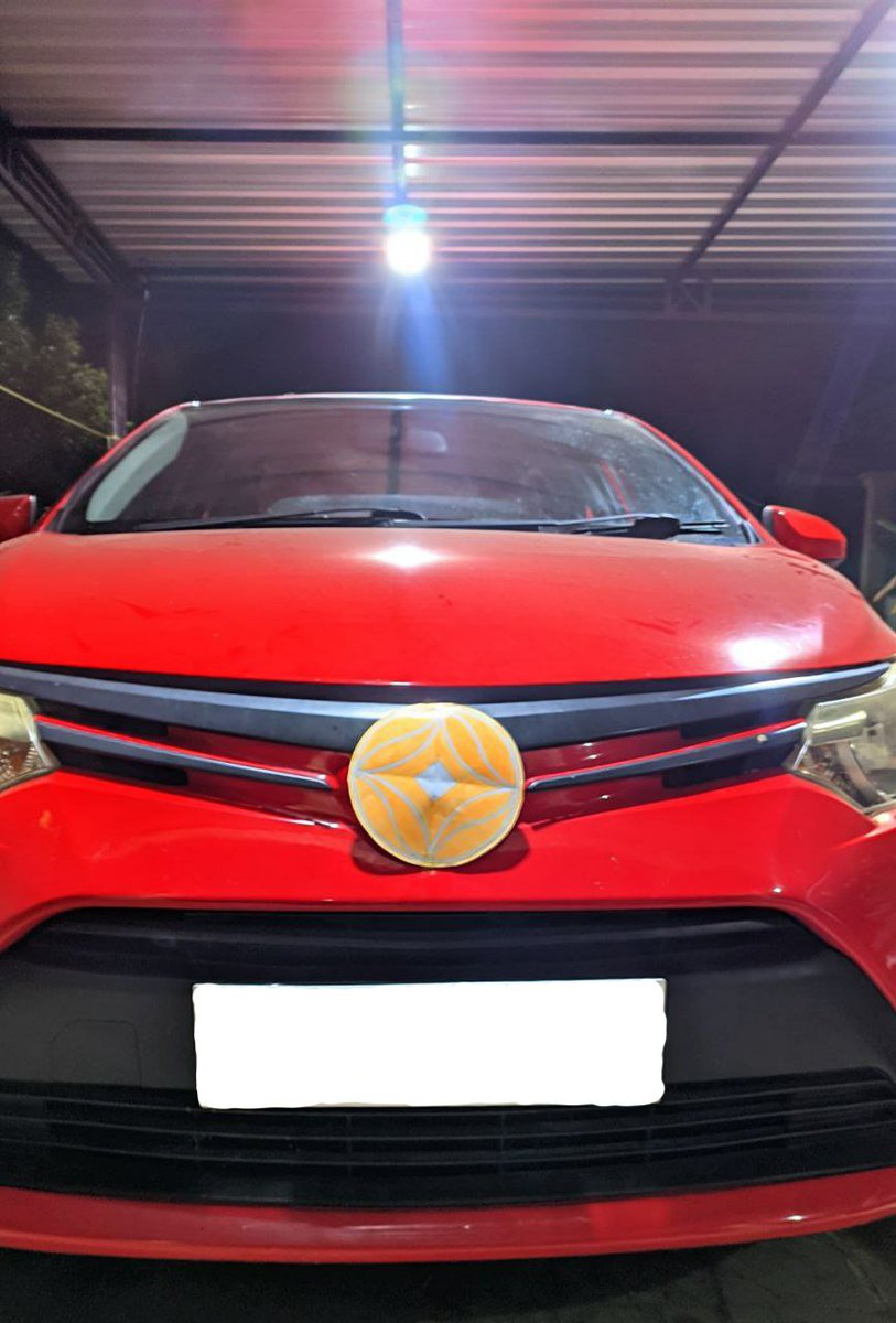 Silvia79c's tweet photo. 🚗✨ GAIB  OF CAR✨🚗
Who says Gaib Airdrop is only available on phone screens?
The proof is, it's now on this cool red car! 🔥
🔶 The GAIB logo is shining brighter, making me believe that this project is a very good project.
Let's all join in this project
@gaib_ai
@gaib_fremen https://t.co/Ztj20D6Ta4