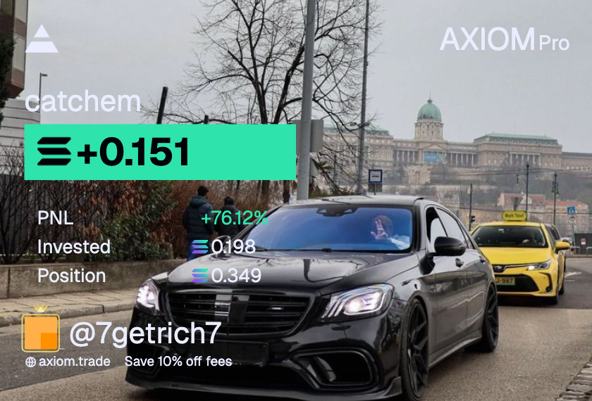 7getrich7's tweet photo. Finally After 12 SOL loss my first profitable day 🥳 https://t.co/6S6n5JxCLo