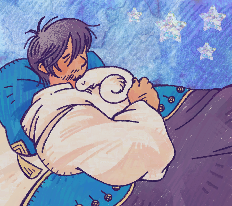 wizardjellyfish's tweet image. snug as a bug on a rug #witchhatatelier