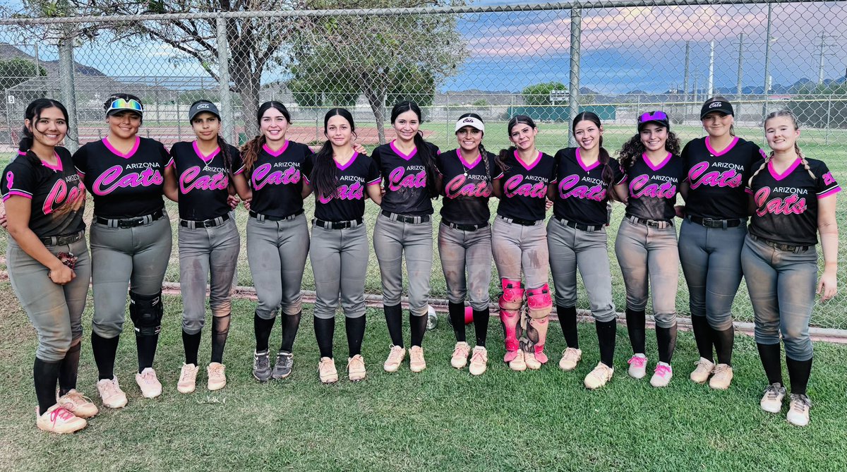 AJP_77_'s tweet photo. Arizona Cats Stoddard 
Tucson Az.
All of Our Girls played hard this weekend they went 2-2-1.
@43sixtyaz 
@SoftbalAmerica @AZinthecircle @SBRRetweets @SoftballDown @ACUSoftball @TCSFastpitch https://t.co/pbOUBlVvzd