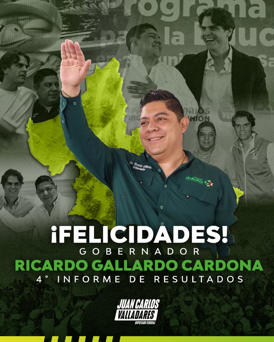 JCValladaresMx's tweet image. 4 años trabajando #SinLímites. Muchas felicidades, Gobernador @RGC_Mx, por seguir impulsando la calidad de vida de los potosinos.

Estos resultados muestran años de estrategia y compromiso por #SanLuis. ¡Felicidades! 👏🏼🎉