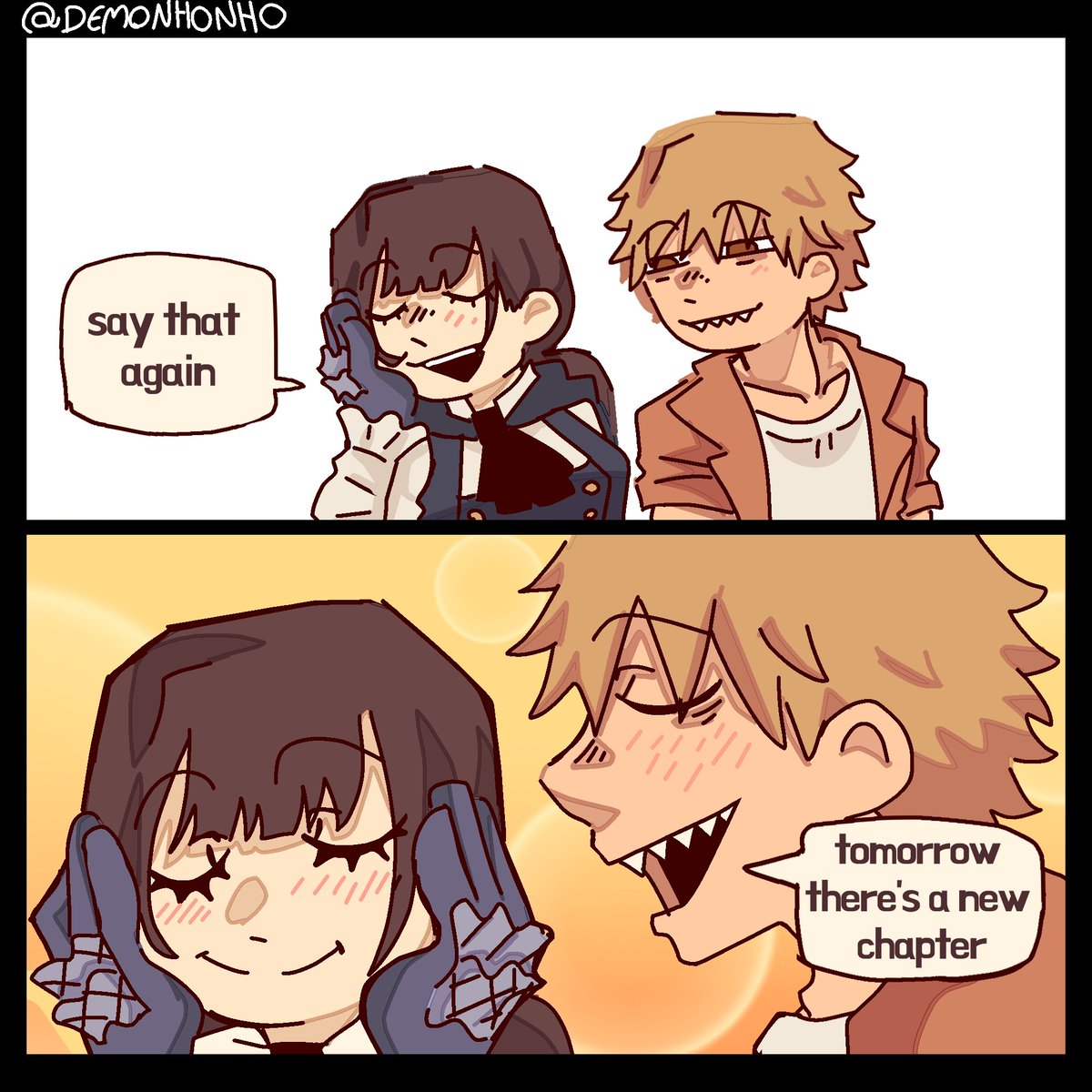 Tomorrow there is a new chapter!!!!
#asamitaka #asaden