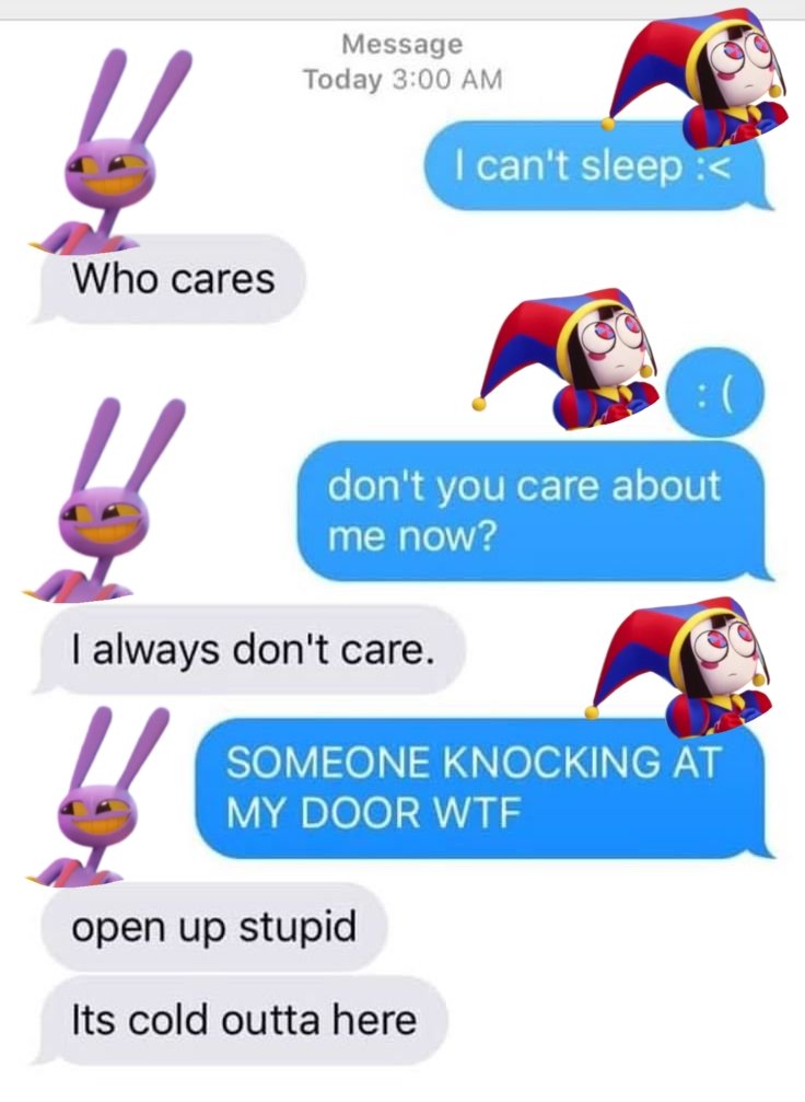 Fizzle_popsoda's tweet image. Couldn&apos;t stop thinking about this 
#TheAmazingDigitalCircus #Funnybunny #shitpost