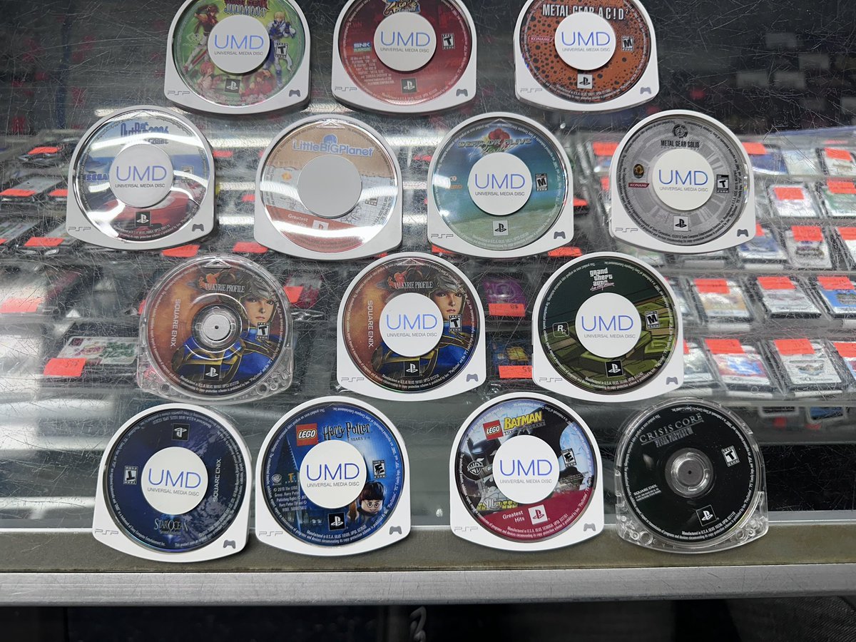 Another gaming haul today…. This time it's PSP Games !!!!
