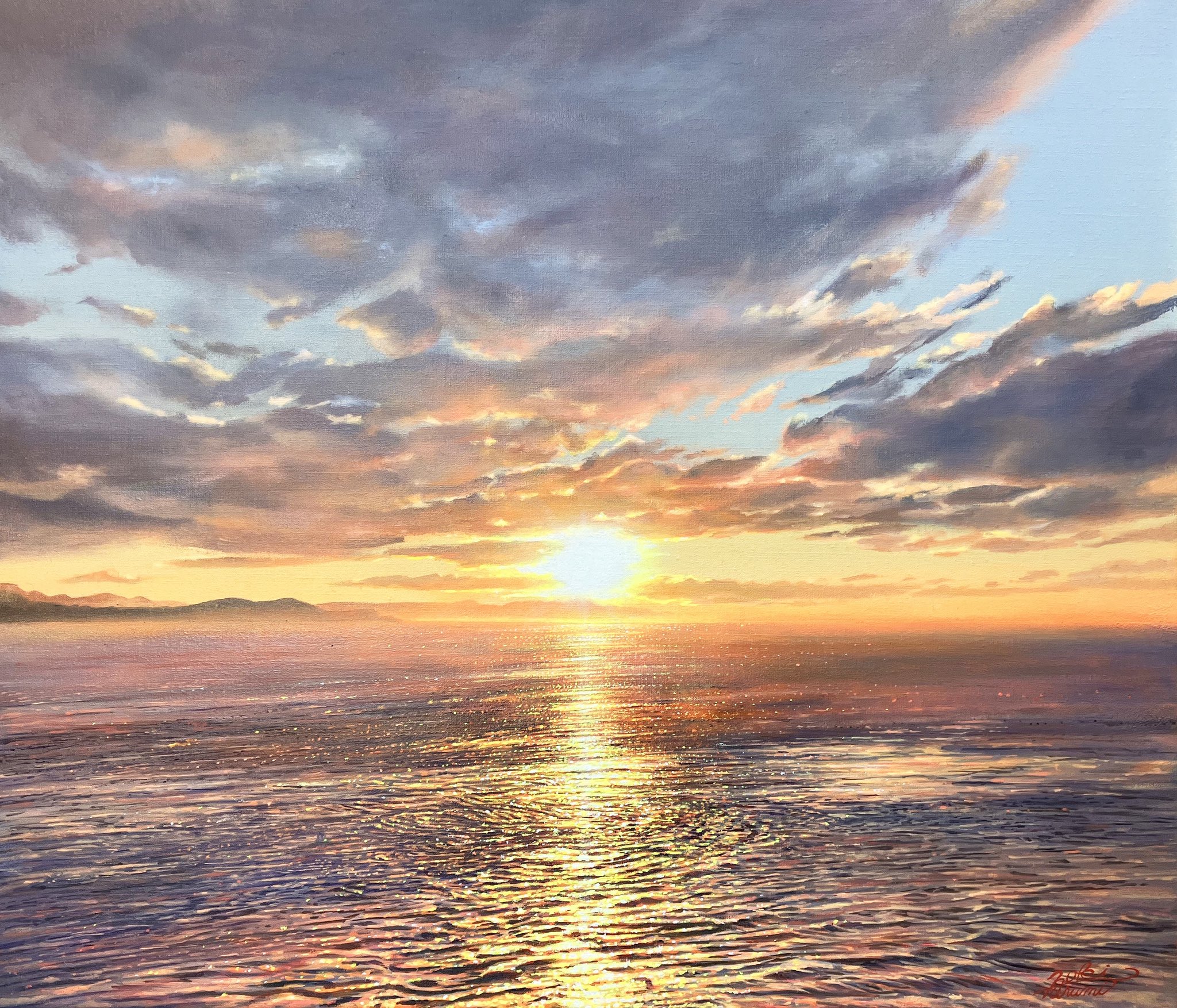 青木成実　絵画 7月31日(水)～8月6日(火)】青木成実 油絵展 ー光を描いてー