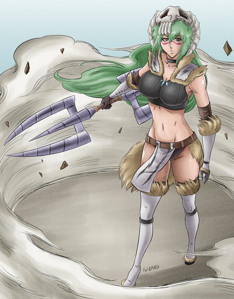 ivizard93's tweet image. BLEACH x Monster Hunter World
Kirin Armor Nelliel - commission
#BLEACH 
#NellielTuOdelschwanck
#MonsterHunterWorld