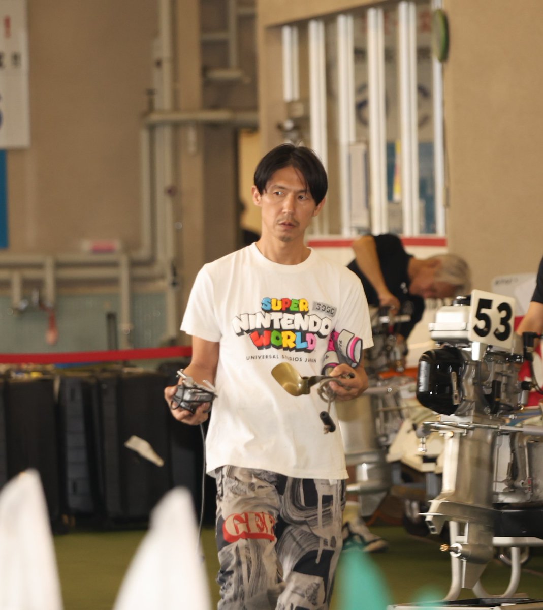 スポーツ報知杯😆 3日目🌦️ 2年ぶりにレースに臨んでいる大山千広