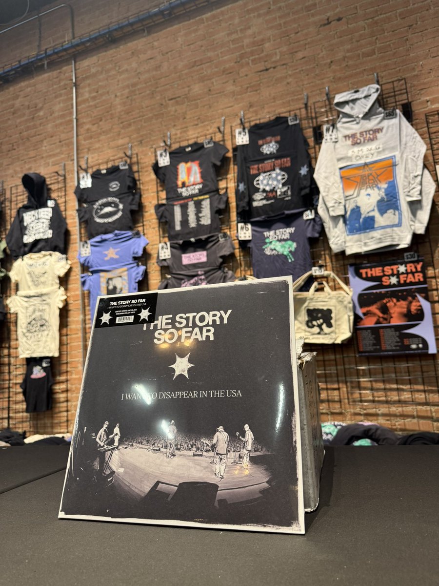 The Story So Far (@thestorysofarca) on Twitter photo Grab your copy of I Want To Disappear in the USA vinyl in stores or online.  
 
Tour continues in Dallas tonight. See you there. Grab your copy of I Want To Disappear in the USA vinyl in stores or online.  
 
Tour continues in Dallas tonight. See you there.