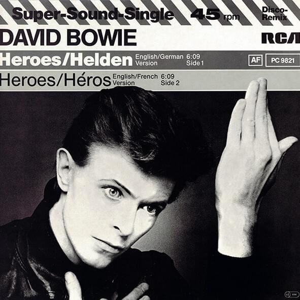 On this date in 1977
#DavidBowie released 
the single 'Heroes'....