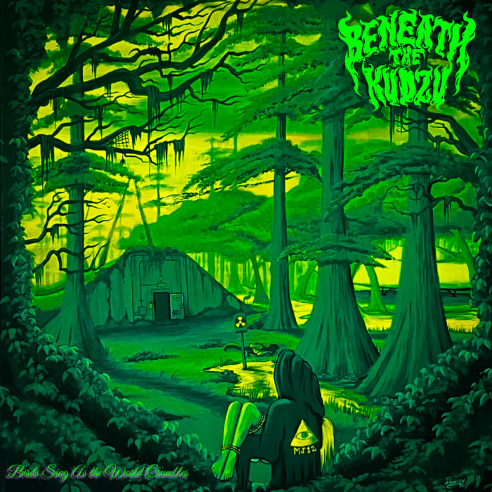 KMANRIFFSMetal's tweet photo. FULL FORCE FRIDAY:🆕October 3rd 4⃣3⃣🎧
BENEATH THE KUDZU - Birds Sing as the World Crumbles 🇺🇸💠
Debut album from Vicksburg, Mississippi, U.S Sludge/Doom Metal outfit💠
BC➡️https://t.co/fKuMgDVcAj💠
#BeneathTheKudzu #BirdsSing #SludgeDoom #FFFOct3 #KMäN https://t.co/dj4GZ7Ocky