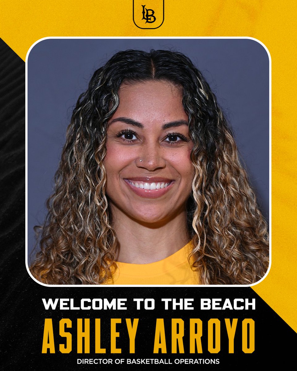 We're thrilled to add a dynamic new voice to our coaching staff as Ashley Arroyo joins us as our Director of Basketball Operations!

🔗 longbeachstate.com/news/2025/9/22…

#GoBeach | #LongBeachBuilt
