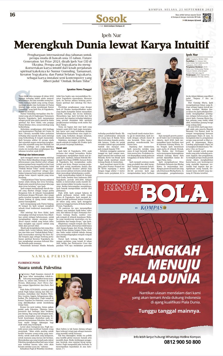 Ya, nama "BOLA" akan dihadirkan oleh <a href="/hariankompas/">Harian Kompas</a> pada edisi khusus yg akan terbit, akhir Oktober nanti.

Kenapa pakai BOLA? Karena Harian Kompas adalah inisiator BOLA yg pertama terbit sbg sisipan KOMPAS pada Maret 1984.

Arsip BOLA pun dipegang oleh Harian Kompas.