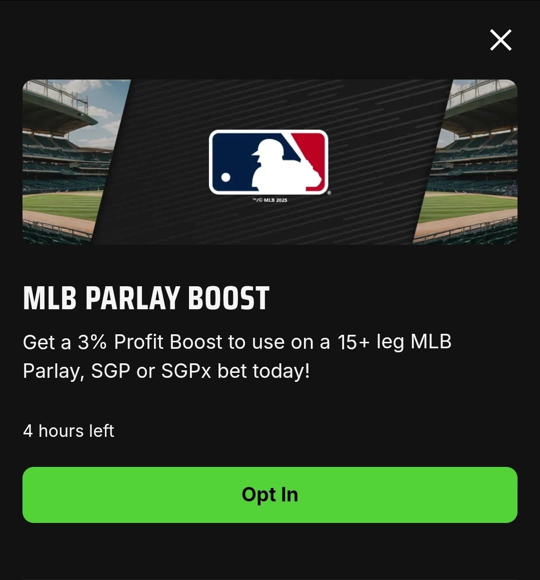 These late season MLB promos on DK are rough