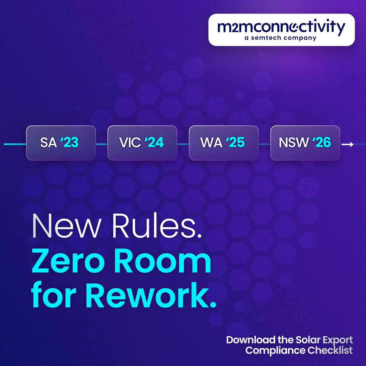 ATTN Solar Installers.  New Rules. Tight Deadlines. Zero Room for Rework. Every failed audit costs solar contractors valuable time and money.📄 Download the Solar Export Compliance Checklist: loom.ly/bwT0ywA 
#SolarCompliance #IoT #DER #EnergyTransition #AuditReady