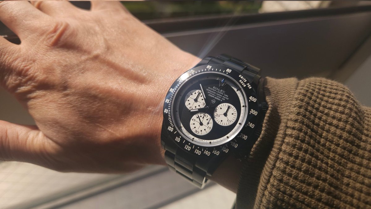 loewe0220's tweet image. みなさん、
おはようございます🙋‍♂

夜〜朝にかけて
涼しくて気持ちいい(*^^*)

#DAYTONA
#Fragment
#ROLEX