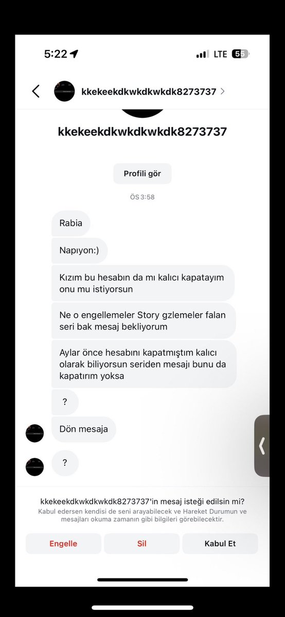 biktimbiiktim's tweet photo. açtığı fake hesaplardan kızlara yazdığı şeyler https://t.co/4JSv8Valut
