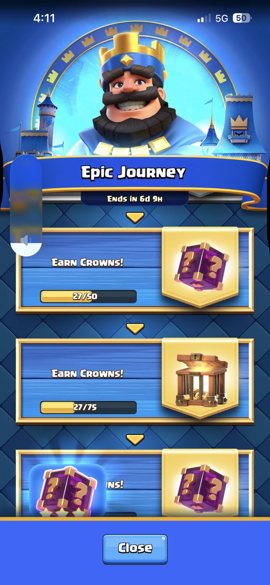 VahanSav's tweet photo. Clash Royale can you please explain to me this? Why is it that I got more crowns on my main account than my 2nd account? I played 2v2 matches using both accounts ( basically a 1v2 ). Whats going on here? https://t.co/pD8KAwKW2p
