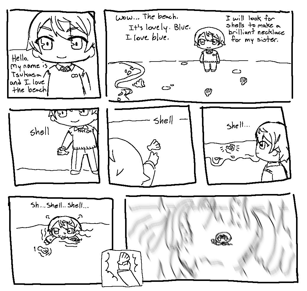 He would repeatedly try saying she sells sea shells until he gets it right #Prsk_FA
