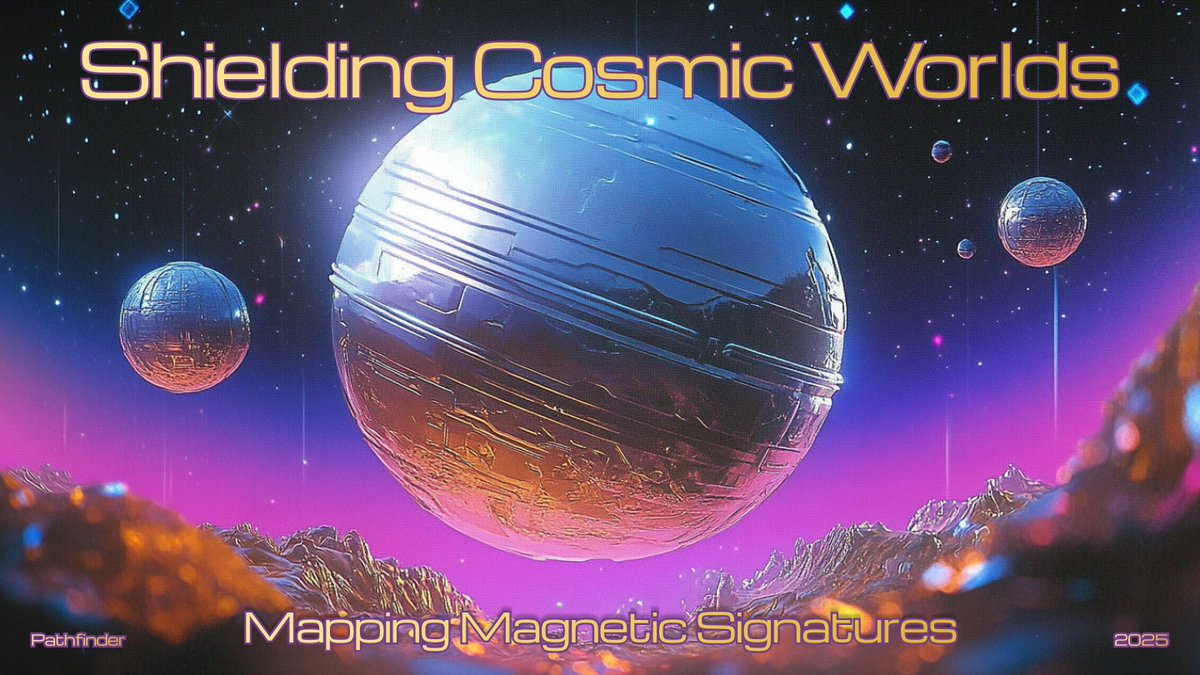 PFNDAI's tweet photo. Scientists are increasingly interested in exoplanet magnetic fields, which could shield atmospheres from stellar radiation and sustain habitability. 

PATHFINDER AI is now integrating TESS data with theoretical models to identify magnetic signatures, such as subtle light curve distortions caused by magnetospheric interactions. This approach, timed with the recent solar maximum’s peak in 2025, aims to pinpoint planets with protective fields, potentially revealing worlds where life could thrive despite harsh cosmic conditions. 

Early results suggest a correlation between transit depth variations and magnetic activity, offering a new lens to explore the universe.