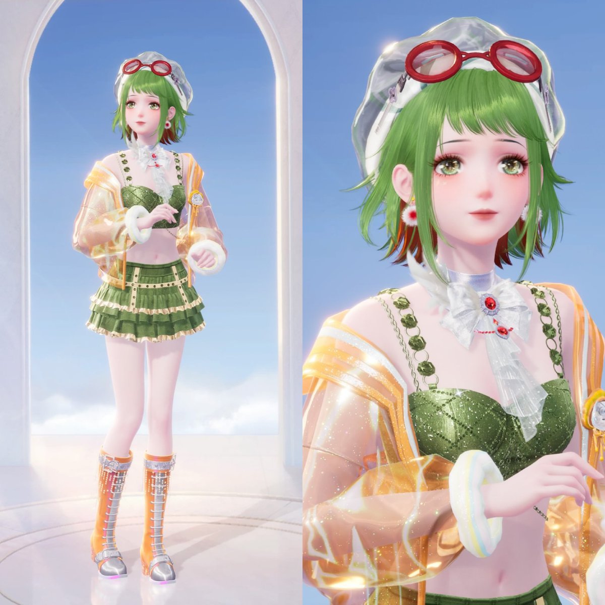 Gumi doesn't get enough love 💚

#InfinityNikki #GUMI #vocaloid