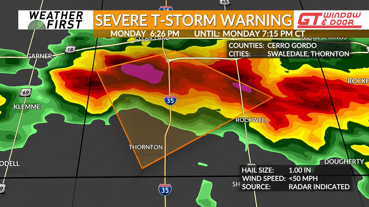 aidan_cera's tweet image. A Severe Thunderstorm Warning is in effect until Sep 22 7:15PM CDT for Cerro Gordo County. Seek shelter in the warned area stay with @ABC6News for updates.. kaaltv.com/live?utm_mediu…
Get mobile notifications: kaaltv.com/app?utm_medium… #ABC6WX #ABC6WX
