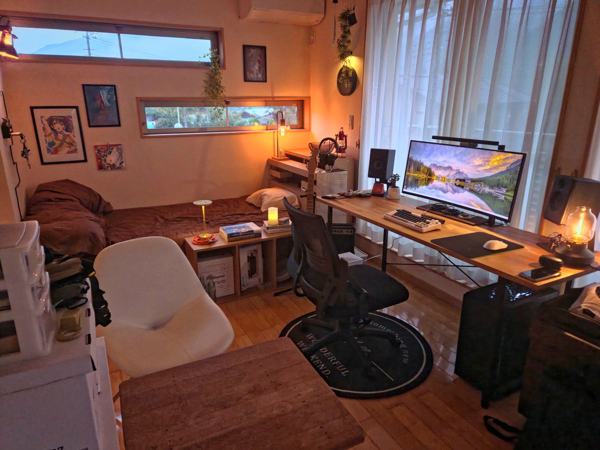 ちょっと前の朝デスク
#desksetup